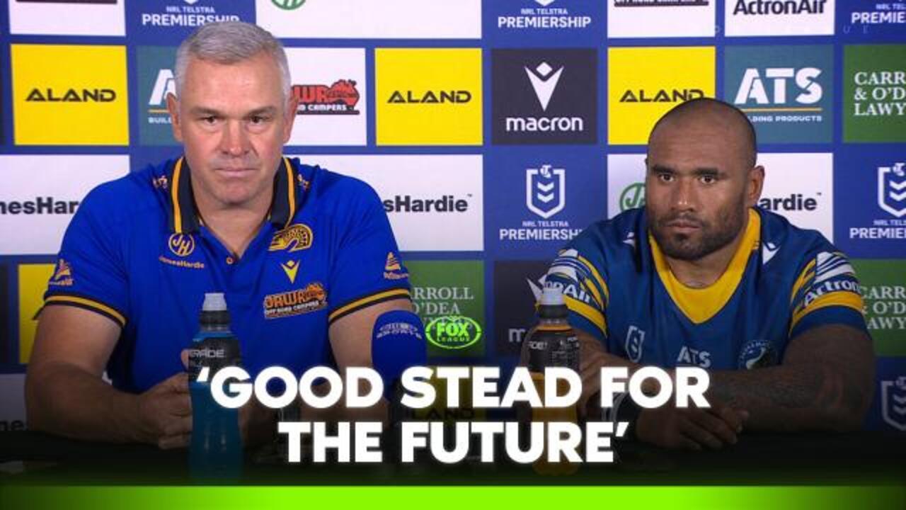 New Eels 'serving' the Parramatta badge