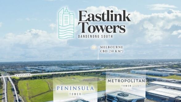 EastLink Towers Peninsula and Metropolitan for sale in Dandenong South, image: supplied