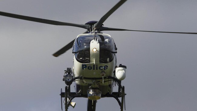 PolAir tracked the teenage rider for 90 minutes as he allegedly sped through Sydney's southwest to evade police. Picture: Supplied