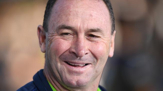 Raiders coach Ricky Stuart has let fly at the NRL. Picture: AAP