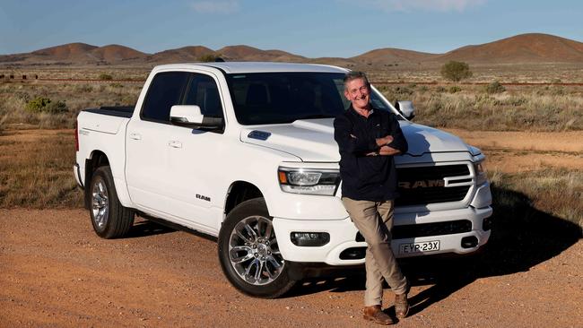 The Daily Telegraph cartoonist and car enthusiast Warren Brown. Picture: Toby Zerna