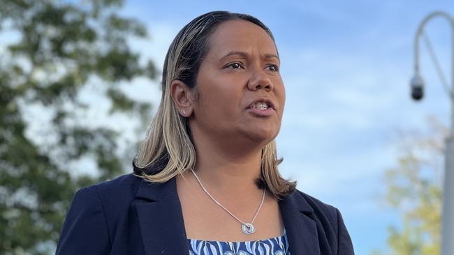 NT Opposition Leader Selena Uibo has announced her shadow Cabinet. Picture: Fia Walsh.