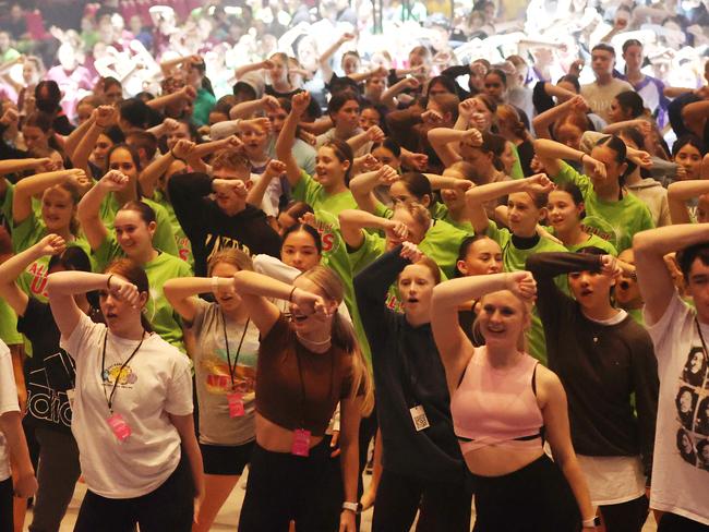 Behind the scenes at Creative Generation Rockeisteddford 2022. Picture: Nigel Hallett