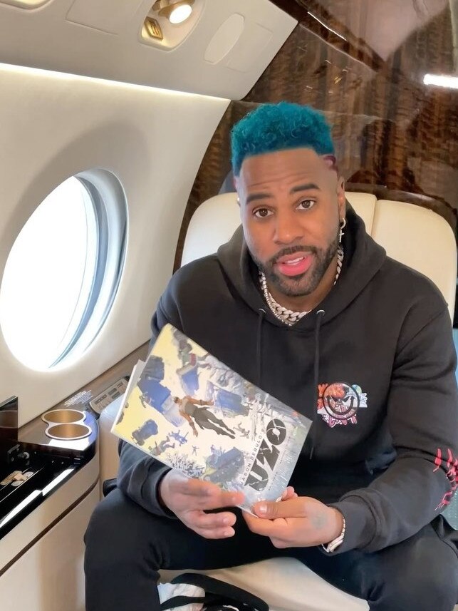 Jason Derulo shows off his lavish lifestyle on Instagram. Picture: Instagram