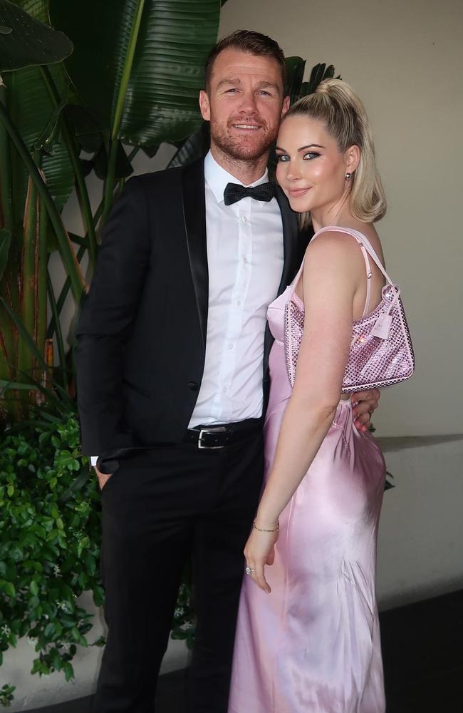 Robbie Gray and wife Annabel. Picture: Instagram