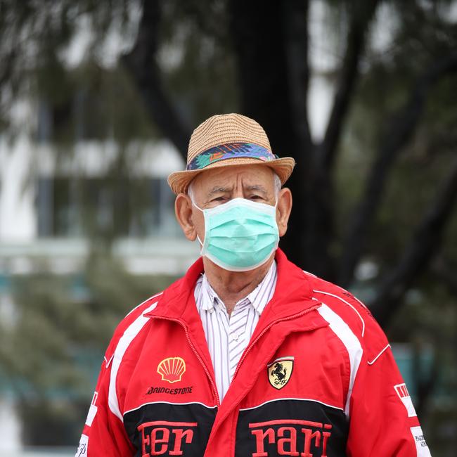 Day three of the Gold Coast lockdown. Fast mask at Broadbeach. Picture Glenn Hampson