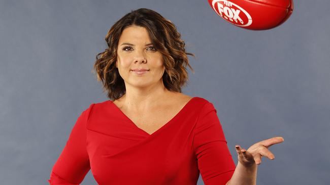 Kelli Underwood grilled Craig Kelly over the state of the AFLW competition. Picture: David Caird