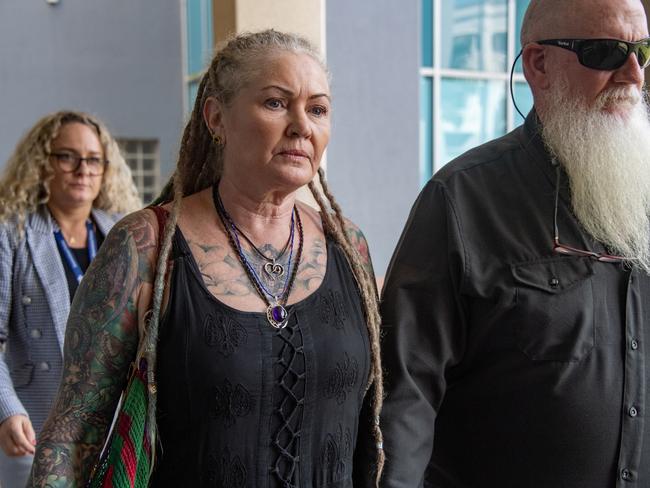 Mother of slain Toyah Cordingley, Vanessa Gardiner, at the Cairns Supreme Court. Photo: Brian Cassey