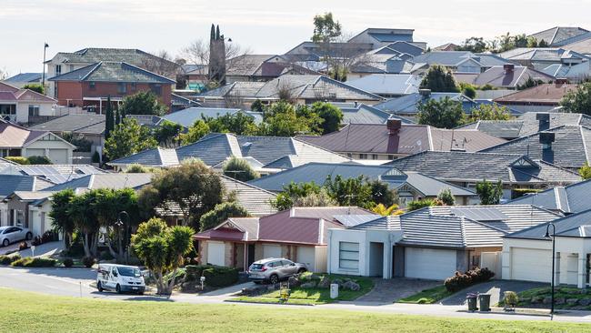 ADELAIDE, AUSTRALIA - NewsWire Photos AUGUST 19, 2021: Housing stock in Noarlunga Downs. Picture: NCA NewsWire /Brenton Edwards