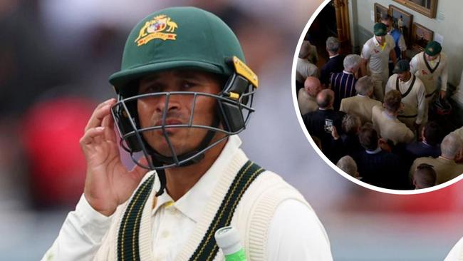 Usman Khawaja and battling hecklers