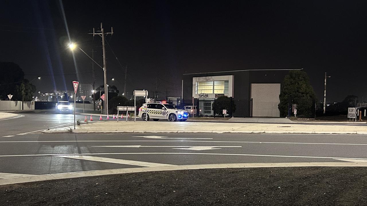 A man has died after being struck by a train at North Shore station.
