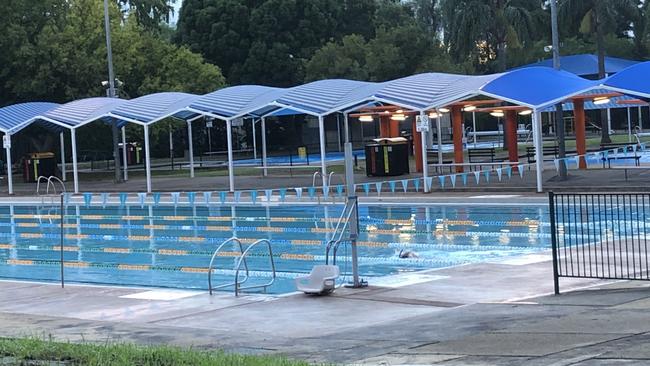 The old Wentworthville Memorial Swimming Centre.