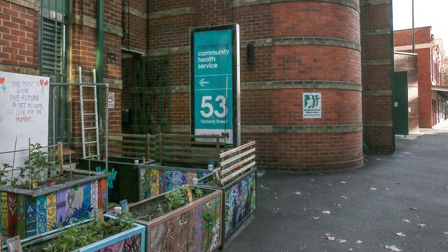 A site near Queen Victoria Market that was proposed for a safe injecting room was rejected. Picture: Ian Currie