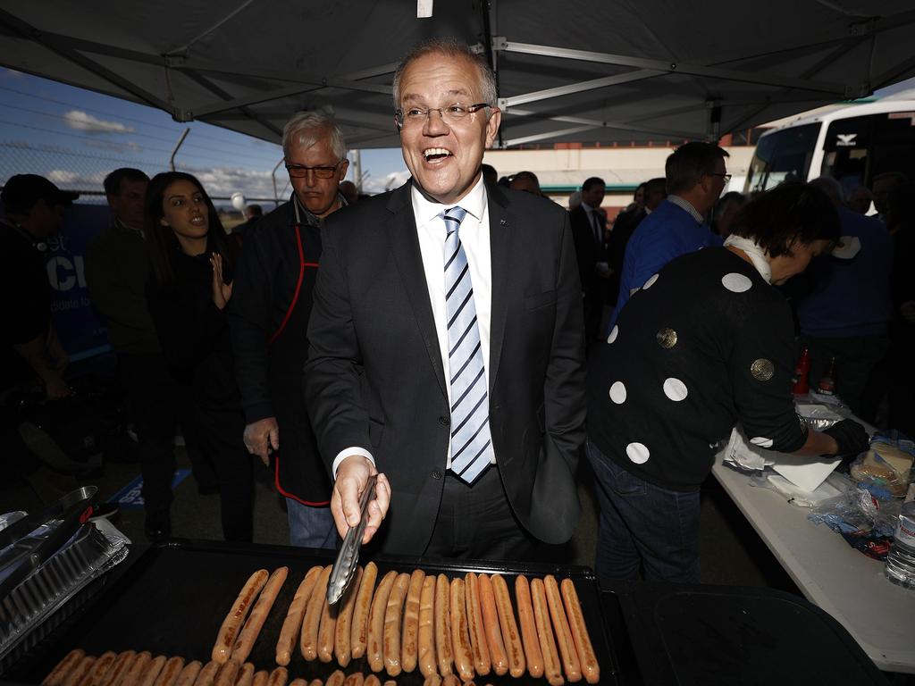 Obligatory barbecue shot #1. Picture: Ryan Pierse/Getty 