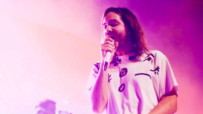 Kevin Parker of Tame Impala – the band are up for two Grammy Awards. Picture: Getty Images/AFP