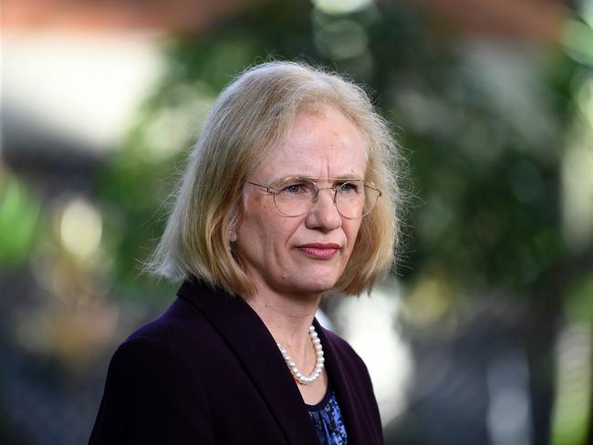 Queensland's chief health officer Dr Jeannette Young. Picture: AAP