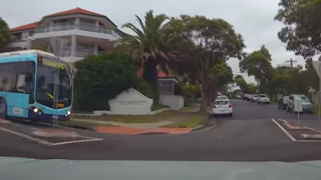 The car had right of way at the roundabout. Picture: Dash Cam Owners Australia