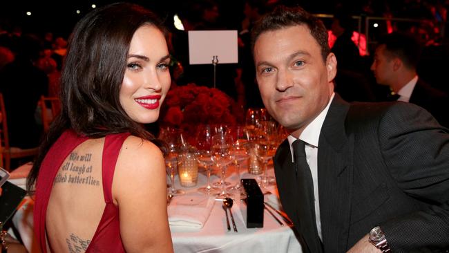 Megan Fox and Brian Austin Green in 2016. Picture: Jonathan Leibson/Getty Images