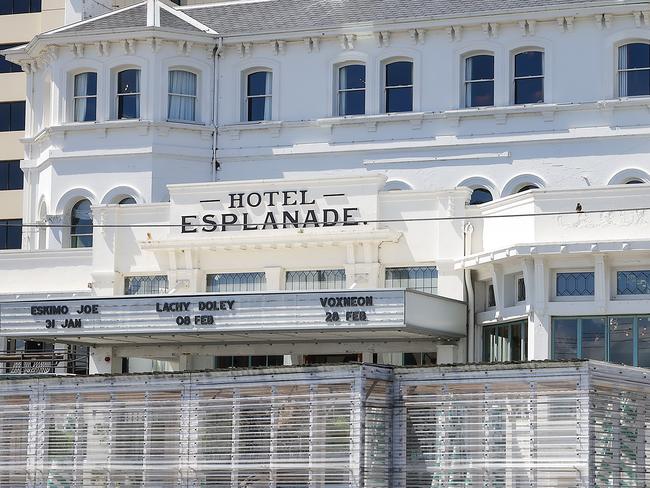 The iconic Hotel Esplanade in St Kilda is owned by Australian Venue Co. Picture: Ian Currie