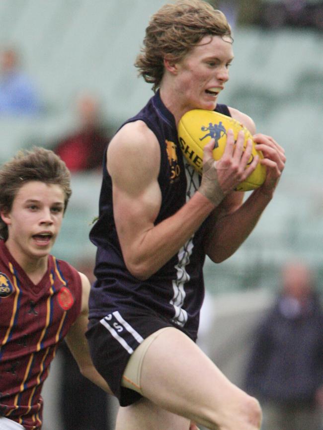 Alex Keath showed plenty of promise as a junior footballer.