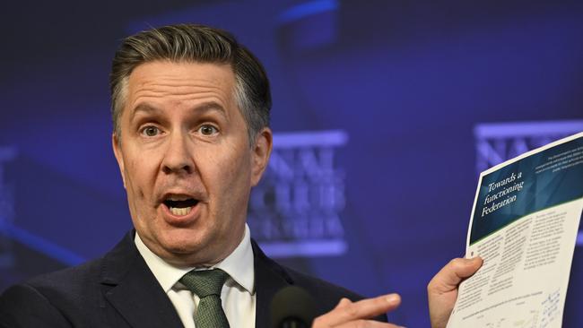Mark Butler says Labor introduced Medicare more than 40 years ago. Picture: NewsWire/ Martin Ollman