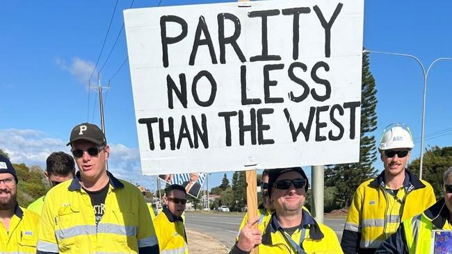 ASC United Unions Rally poster .