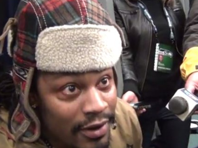 He gave a horrible interview. And he did it in this glorious hat.