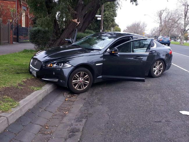 A similar thing happened to this vehicle in July.