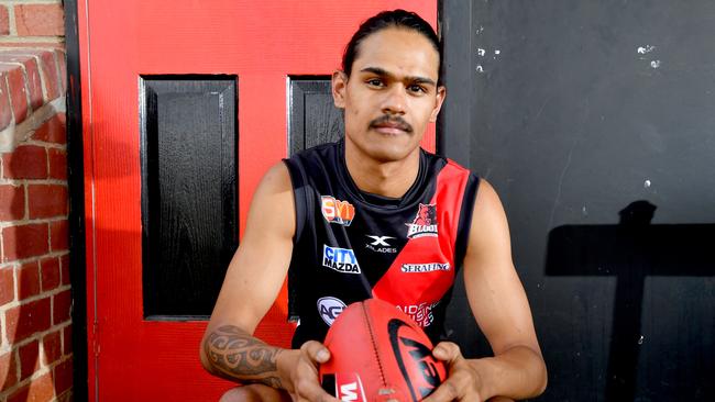 New Bloods recruit Domonic Grant. Picture: AAP/Sam Wundke