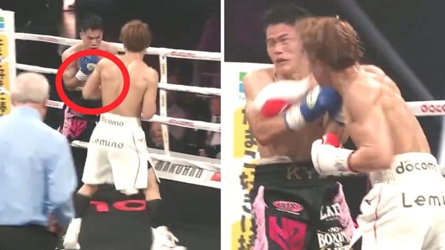 Naoya Inoue took it personally. Photo: X, Top Rank Boxing.