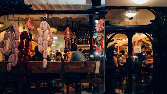 The Sausage Factory in Dulwich Hill, Sydney, which has now closed.