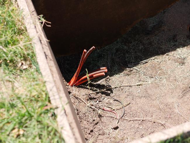 Copper in the pipes at MA Olympic Football Club's Annandale ground was stolen last week, disrupting preparations for the Mitre FQPL Champions League grand final against Brisbane City FC on October 7. Picture: Blair Jackson