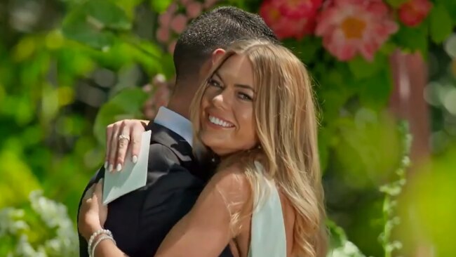 Jacqui Burfoot and Ryan Donnelly parted ways at Final Vows. Picture: MAFS/Nine Network