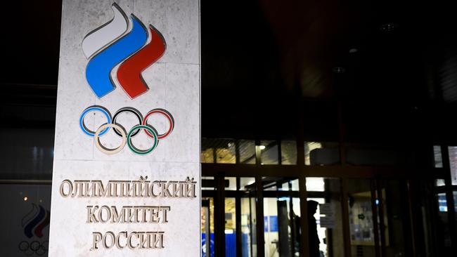 Russian and Belarusian athletes will compete at the Olympics as ‘neutral’ athletes. Picture: Alexander Nemenov / AFP.