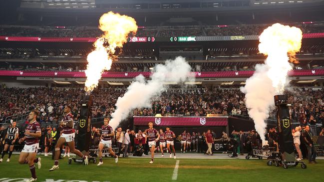 The NRL’s first Vegas venture was a success. (Photo by Ezra Shaw/Getty Images)