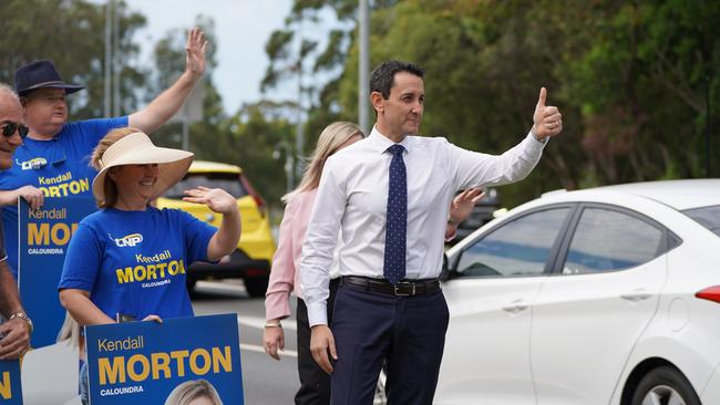 LNP Leader David Crisafulli in Caloundra. Photo – Office of Opposition Leader