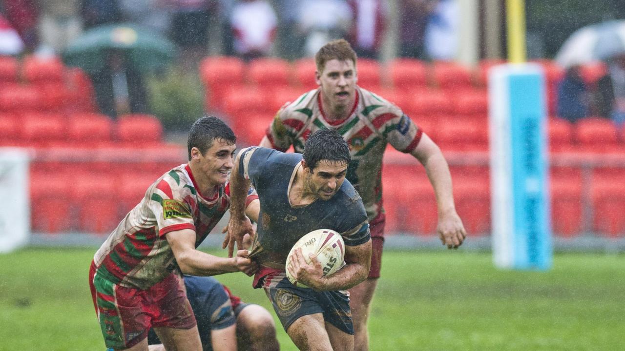 Dylan Galloway, Warwick. TRL Grand Final Pittsworth Danes vs Warwick Cowboys. Saturday Sep 17, 2016.