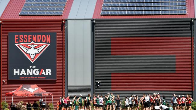 Essendon Football Club’s home base will undergo an expansion and open its doors to more Paralympic athletes to use the club’s world-class facilities. Picture: Nicole Garmston