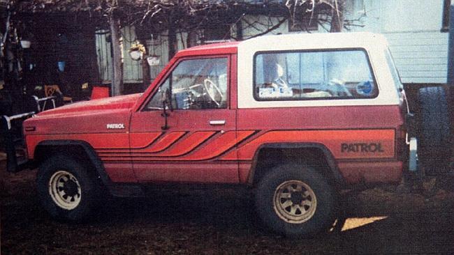  The missing 1981 red Nissan Patrol belonging to Venet Raylee Mulhall, who was bludgeoned to death in her home at Coonabarabran in the State's north-west. 