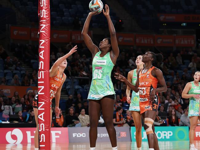Jhaniele Fowler-Nembhard cracked 9000 goals. Picture: Matt King/Getty Images