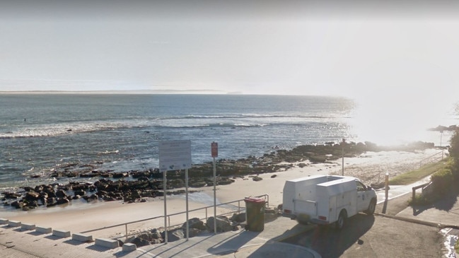 A man has died after being pulled from the water at a beach on the state’s Central Coast.