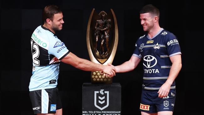 Townsend wants to emulate Jonathan Thurston and deliver another premiership for the Cowboys, but first he’ll have to topple his old team, Picture: Getty Images.