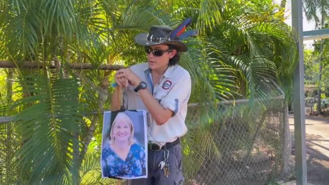 Crocodylus Park's resident psychic croc Speckles has given his prediction on who will win the 2024 NT election