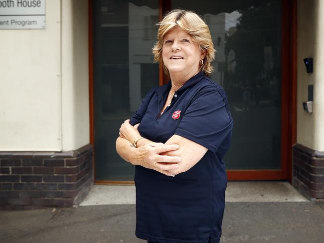 Alison Rushton will spend Christmas Day preparing lunch for residents of the Salvation Army William Booth addiction services centre in Surry Hills. Picture: Sam Ruttyn