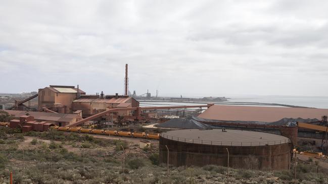 The Steelworks in Whyalla, which GFG Alliance bought in 2017. Picture Simon Cross