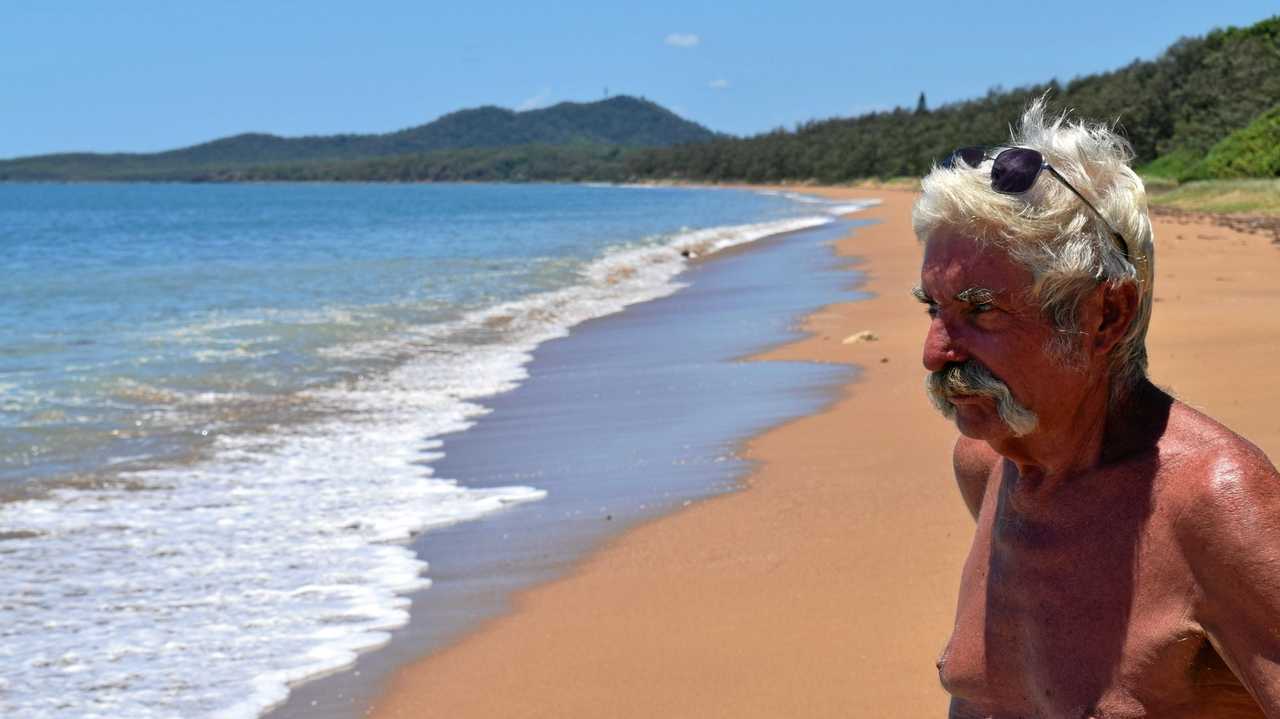 Walking Topless Beach