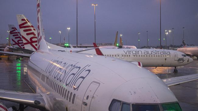 On the risk side, the recent Virgin Australia restructuring is a reminder of the dangers of holding single corporate bonds. Picture: Getty Images