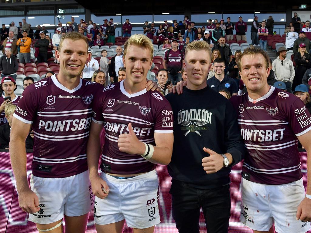 The Trbojevic brothers are concerned Manly is imploding, and the drama has taken its toll on them. Picture: NRL Photos.