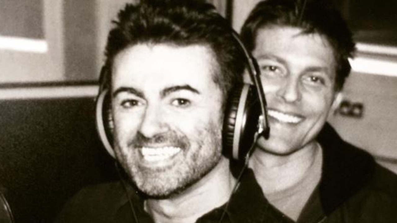 Kenny Goss and George Michael.