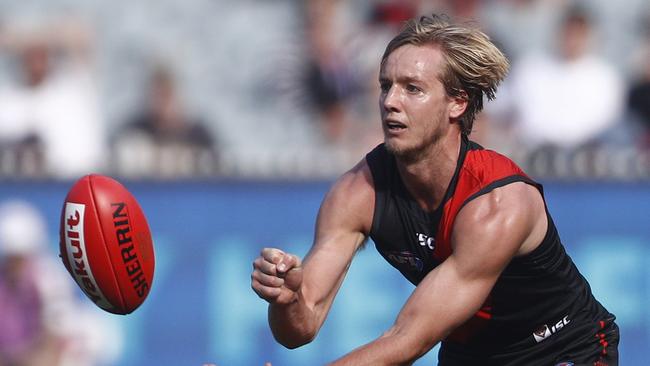 Darcy Parish is one of few young Bombers living up to his potential. Picture: AAP